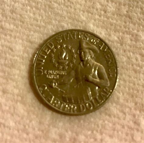 1776-1976ERROR DOUBLE STAMP bicentennial quarter No …