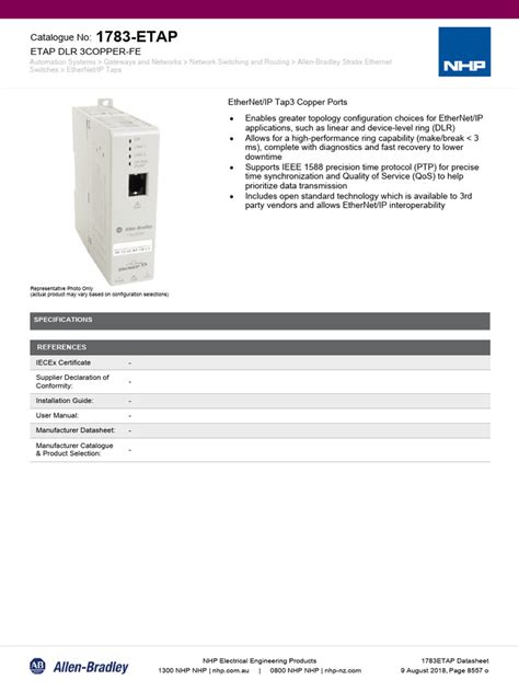 1783 Etap User Manual