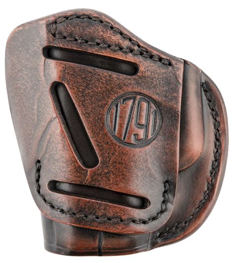 1791 holsters. PROTECTION & CRAFTSMANSHIP: 1791 Gunleather's 4-WAY Holster is hand crafted to protect both you and your firearm at all times. The hand molded exterior provides for superior retention, maximum reliability and durability ; LIFETIME WARRANTY: All 1791 products are backed by lifetime warranty. We produce the finest leather gun … 