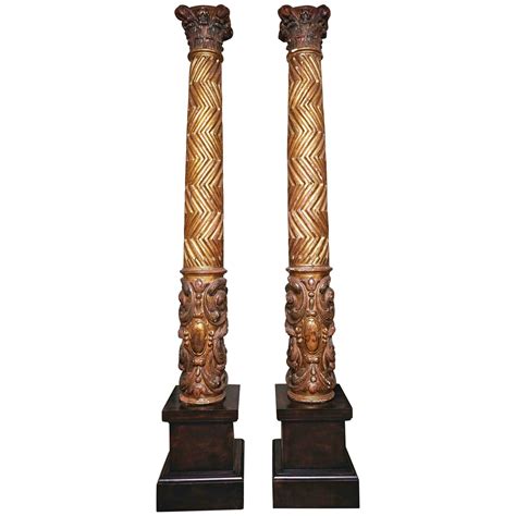 17th Century Spanish Columns 1stdibs