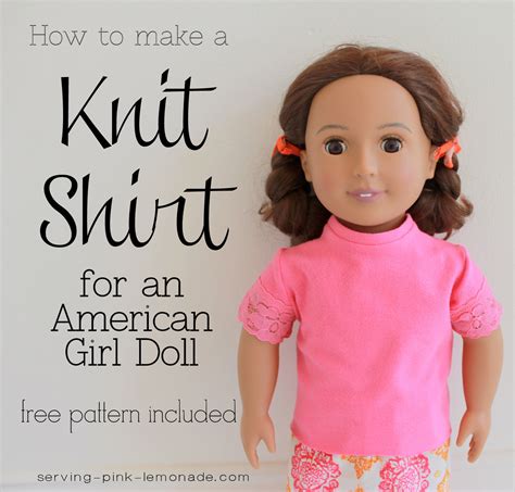 18" Doll Shirt · How To Sew A Piece Of Doll Clothing - Cut Out