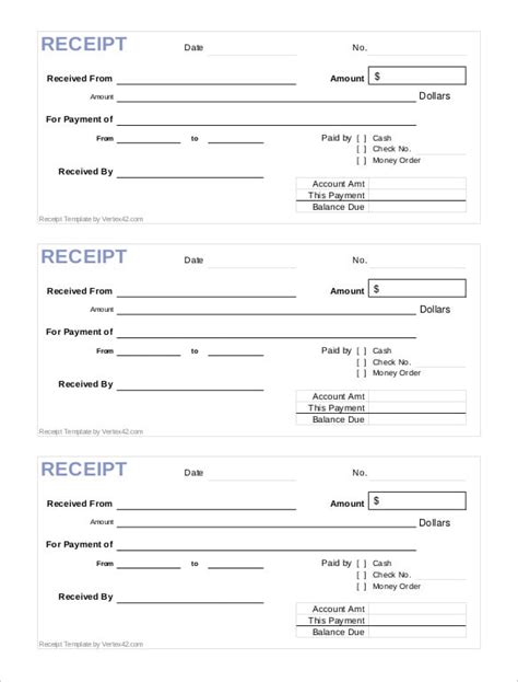 18+ Payment Receipt Templates Free Sample, Example Format Download