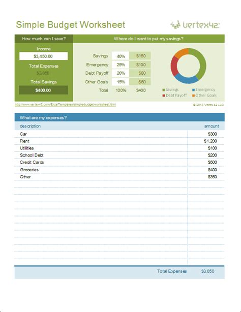 18+ Simple Budget Excel Spreadsheet