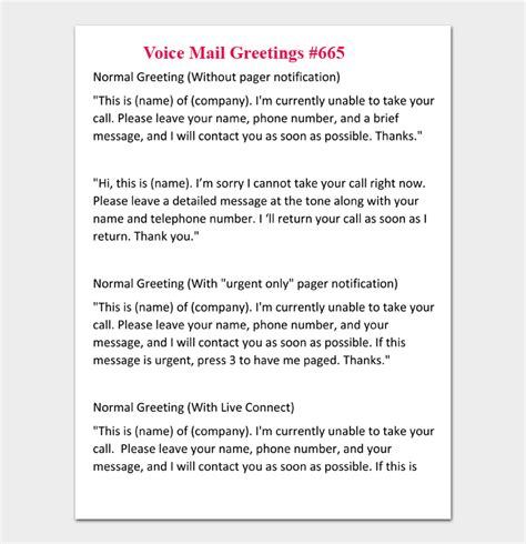 18+ Voicemail Greeting Examples to Help You Record the Perfect One