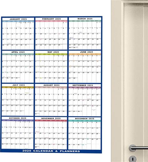 18 12 Month Wall Calendar City Maps