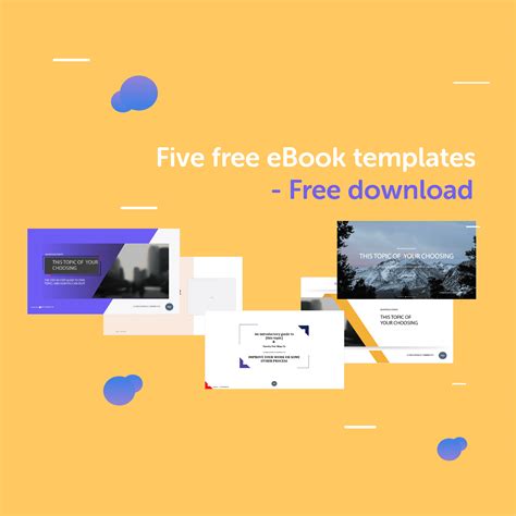 18 Beautiful New Ebook Templates Free Download