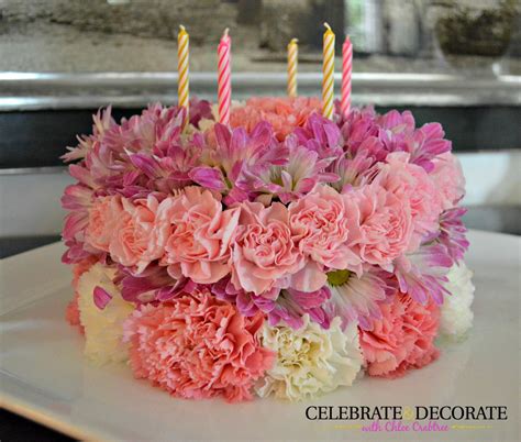 18 Birthday Arrangements ideas flowers for you, diy cake topper ...