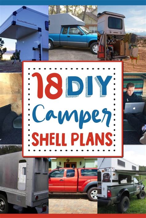 18 Cheap DIY Camper Shell Plans - DIYnCrafty