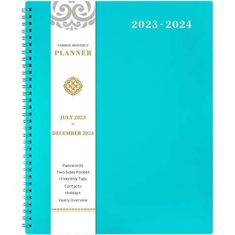 18 Month Planner 2023