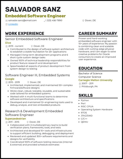 18 Software Engineer CV Examples for 2024 Resume Worded