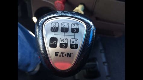 18 Speed Manual Transmission Shift Pattern