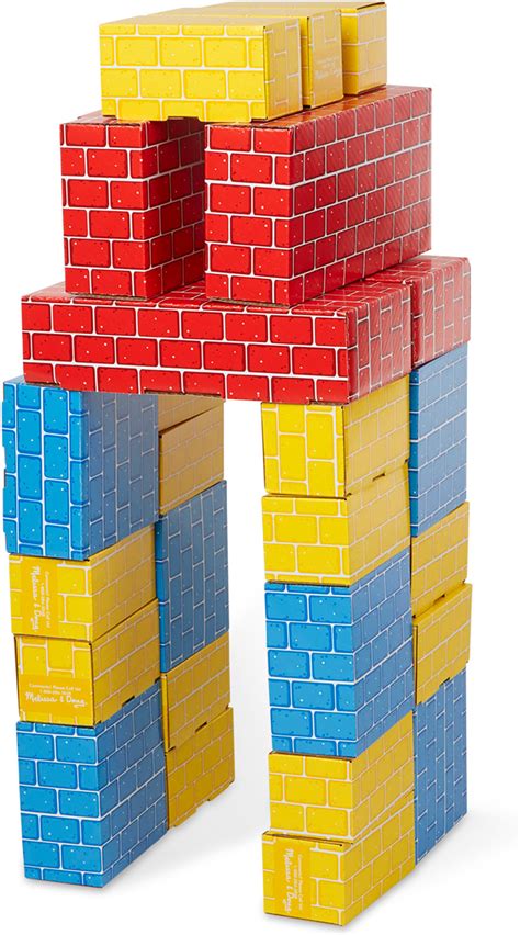 18 Cardboard Building Blocks