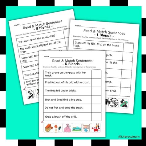 18 Consonant Blends Sentences With Free Worksheets Consonant Blends Worksheet Grade 1 - Consonant Blends Worksheet Grade 1