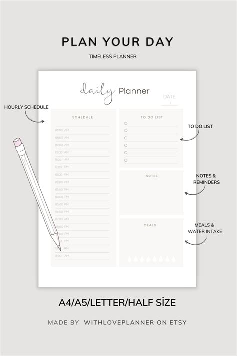 18 Daily Planner Make Things Happen 8x10 12 Month Planner 2018 Daily Weekly And Monthly Planner Agenda Organizer And Calendar For Productivity