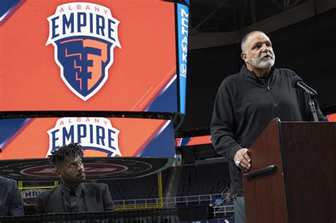 18 days after his re-hiring, Tom Menas resigns as Empire head coach