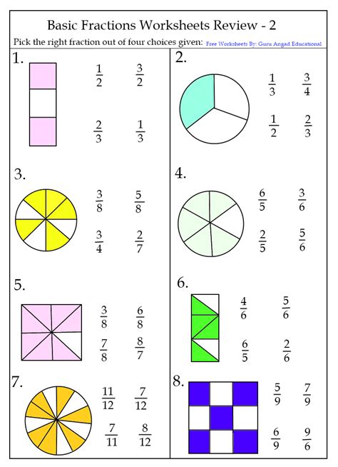 18 Equal Parts Fractions Worksheets Equal Fractions Worksheets - Equal Fractions Worksheets