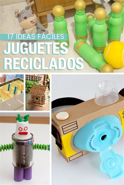 18 Ideas De Juguetes Con Materiales Reciclados Manualidades Juguetes Con Material Reciclado Botellas De Plastico - Juguetes Con Material Reciclado Botellas De Plastico