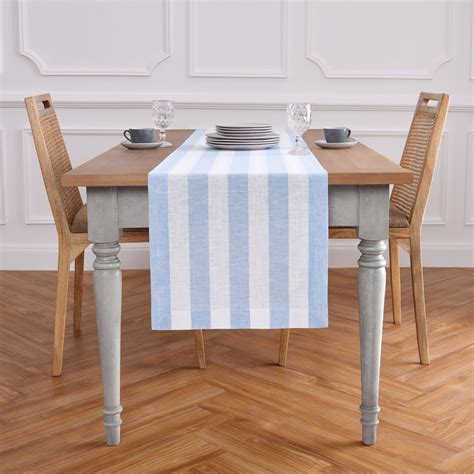 Table Runners. Filters. We've got 42 results. Decorate your table for special occasions or everyday use with our fabulous table runners. Shop our collection of quality table linen now.. 