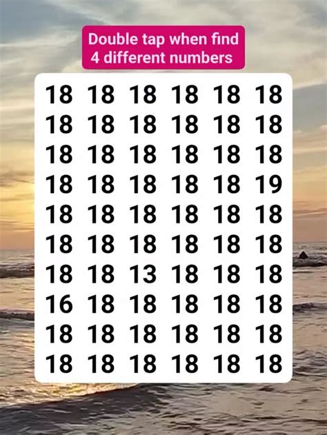 18 Is :