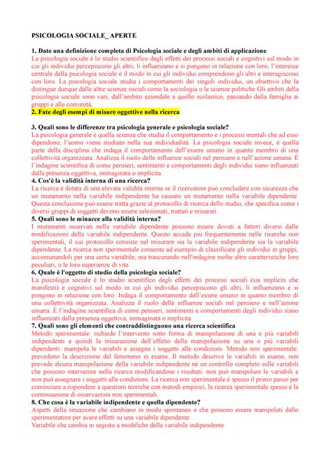 18 risposte guidate di psicologia sociale. - Anthem ayn rand study guide answers.
