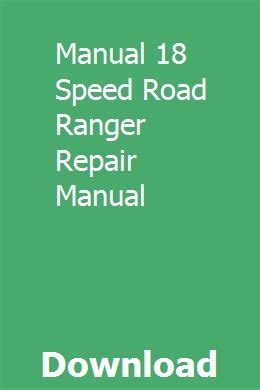 18 speed road ranger repair manual. - 1960 evinrude 85 hp manuale di riparazione fuoribordo.