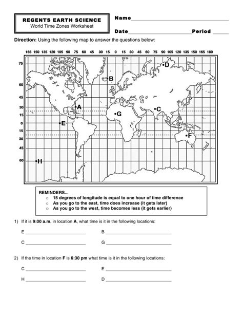 18 Time Zones Worksheet Studylib Net World Time Zones Worksheet Answers - World Time Zones Worksheet Answers