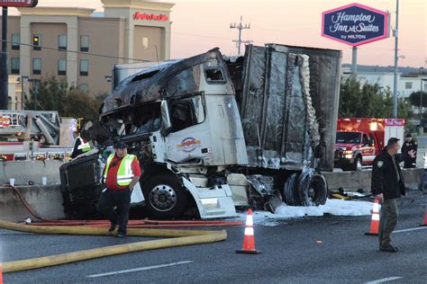 Apr 20, 2023 · At least one person is dead after a crash involving an 18-wheeler on I-45 north Thursday morning, according to Harris County Sheriff’s Office. 