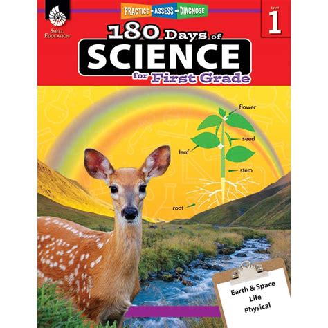 180 Days Of Science Grade 1 Daily Science Grade 1 Science Workbook - Grade 1 Science Workbook