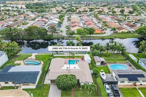 For Sale: 4 beds, 3 baths home with 2,316 interior sq ft located at 18001 NW 77th Ct Hialeah, FL 33015 listed For Sale for $819,000. MLS #A11307280. 