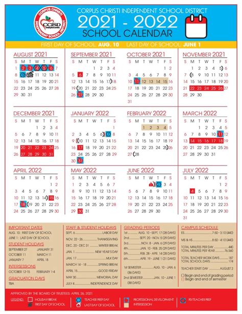 1819_CCISD School_Calendar_Color&BW.pdf Google Drive