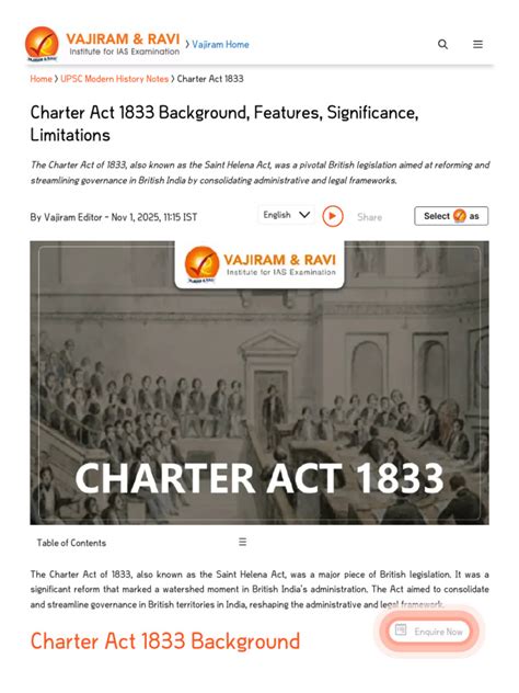 1833 Charter Act