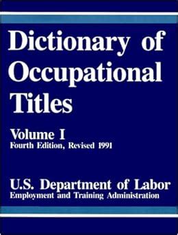 184.167-114 - Dictionary of Occupational Titles DOT