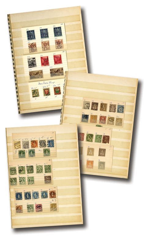 1862-1941 Switzerland Collection for sale at Mystic Stamp …