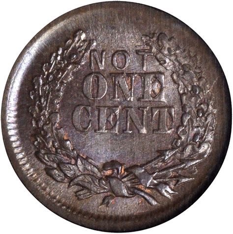 1863 Indian Head Not One Cent Copper Token - Sell Rare …