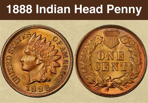 1888 Indian Head Pennies - Coin Values