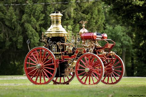 1894 SILSBY Horse-Drawn Steam Fire Engine - Car …