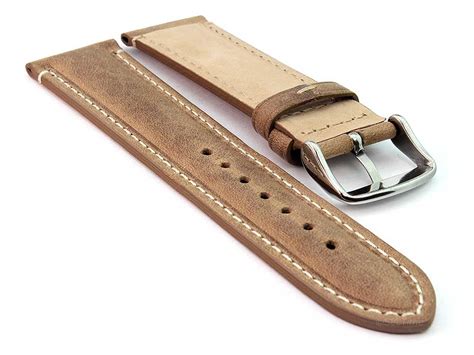 18MM LEATHER WATCH BAND STRAP COMPATIBLE …