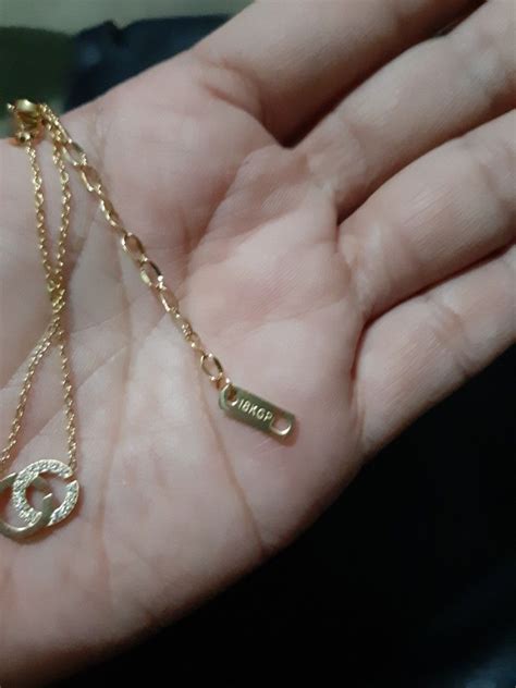 14k Gold 18kgp Meaning Jewelry Gold Plated Square Letter Pendant