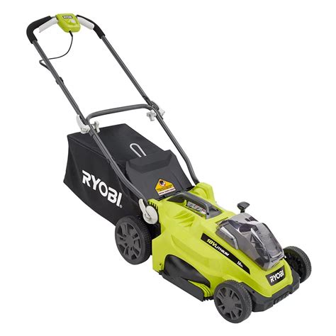 Ideal for 1/3 Acre with up to 40 min. Runtime. Eliminate Bogging Down and Powers Through the Toughest Cut. Enter the 18V ONE+ System with the RYOBI 18V ONE+ HP Brushless 16" Push Lawn Mower, the perfect solution for yards up to 1/3 acre. With (2) included 18V ONE+ 4Ah batteries, this powerful mower provides up to 40 minutes of runtime to get ... 