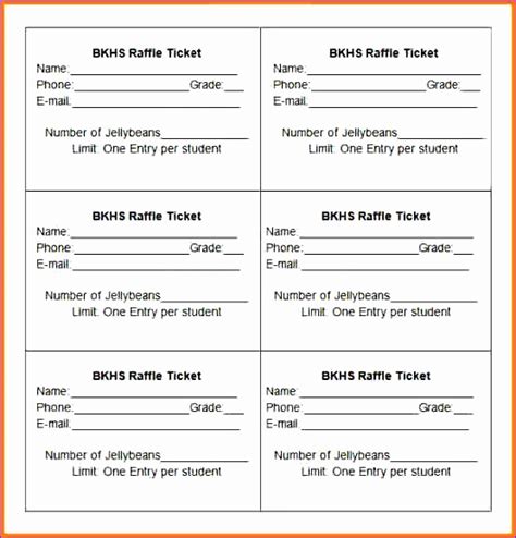19+ Excel Ticket Template Sample Excel Templates