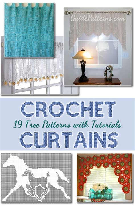 19 Cool Patterns for Crochet Curtains Guide Patterns