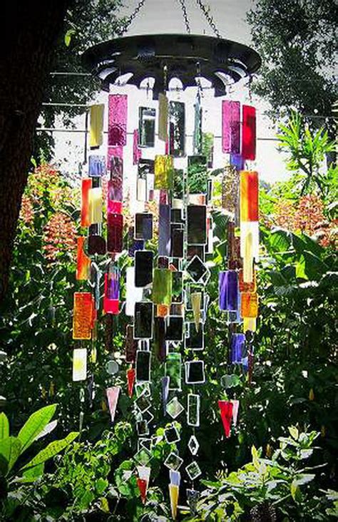 19 Glass wind chimes ideas - Pinterest