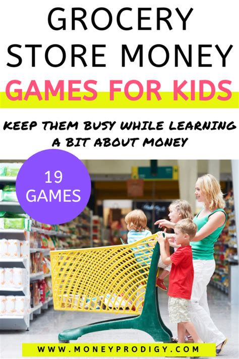 19 Grocery Store Games for Kids (Money Lessons + Keep them …