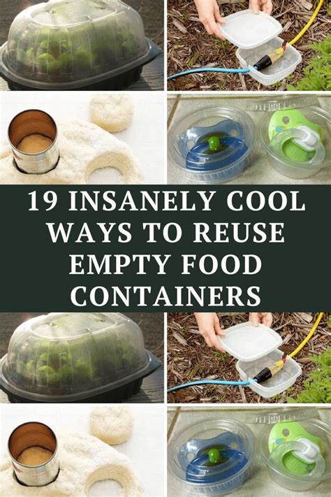 19 Insanely Cool Ways To Reuse Empty Food Containers