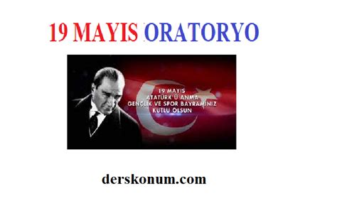 19 MAYIS PROGRAM ORATORYO.