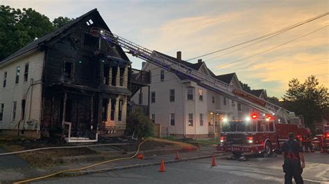 19 displaced after blaze that spread through 2 multi-family homes in Brockton