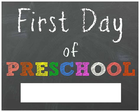 19 Free First Day Of Preschool Printables Simply First Day Of Preschool Coloring Sheets - First Day Of Preschool Coloring Sheets