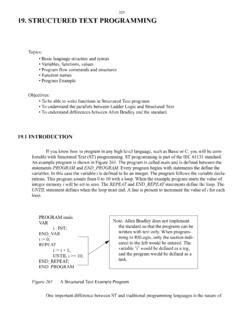 19 Structured Text Programming Infoplc