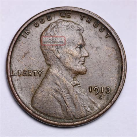 1913 S Lincoln Cent Free Shipping U - Grade #2 eBay