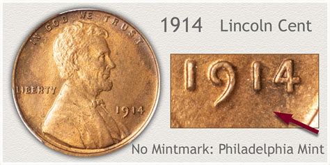 Another important feature to look out for on these valuable pennies is the mint mark. If a wheat penny has no mint mark, it was minted in Philadelphia. If it has a S under the date, it was minted in San Francisco and if it has a D under the date, it was minted in Denver. Here's a list of the top 30 Lincoln wheat penny values for 2023.. 